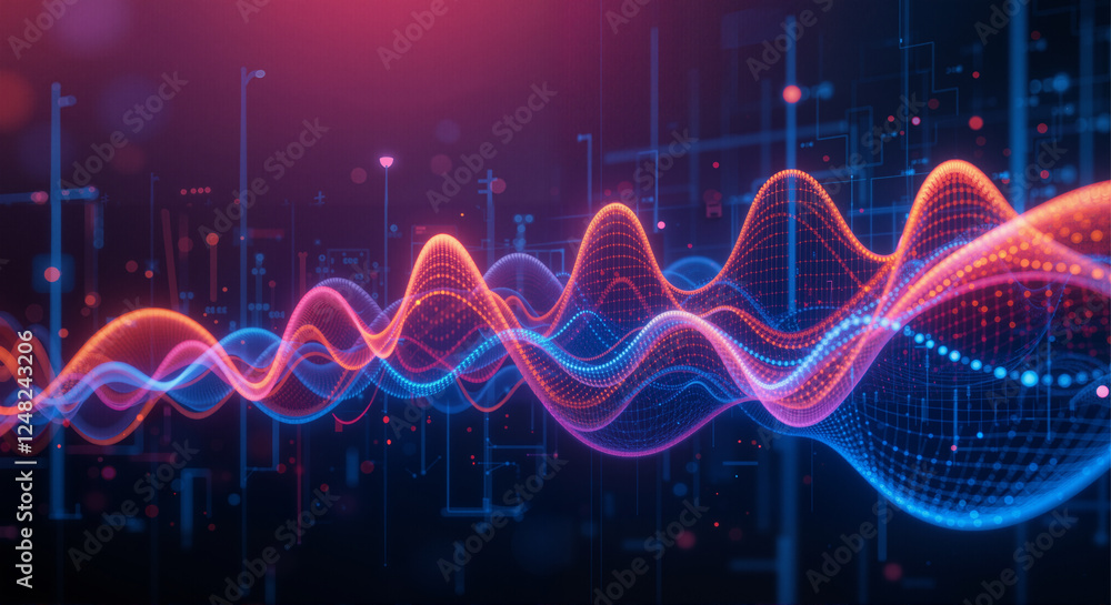 Fototapeta premium abstract blue background