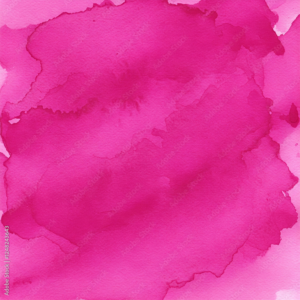 Obraz premium Abstract Magenta Watercolor paint paper background. Grunge texture design for International Women's Day.