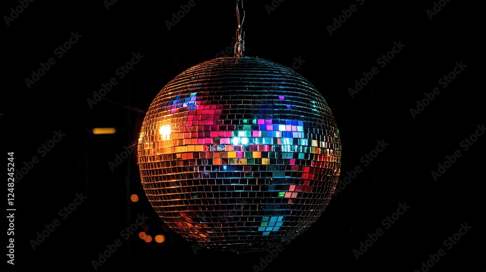 Obraz premium Dance party vibes night club photography urban close-up celebration