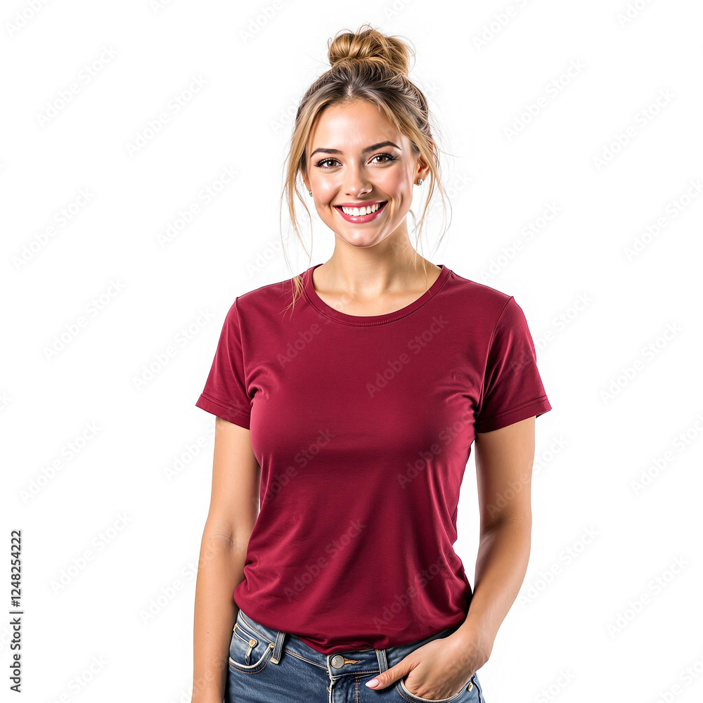 Solid color t-shirt mockup design Solid color t-shirt mockup design