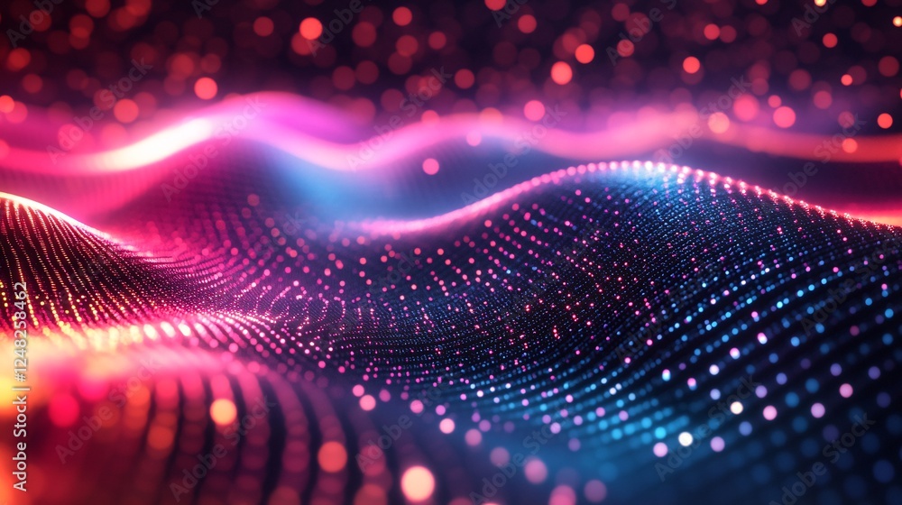 Abstract neon-lit background featuring metallic textures and glowing elements, ideal for futuristic, high-tech visuals. Abstract neon-lit background featuring metallic textures and glowing elements, ideal for futuristic, high-tech visuals.