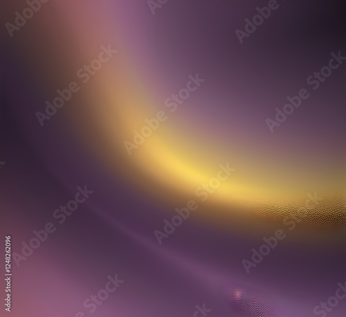 Violet and yellow art of abstract illusion of spiral with geometric shapes of pink and violet lines.Radial motion blur background.Long time exposure.Concept of cyber highway,hyperspace.generative ai