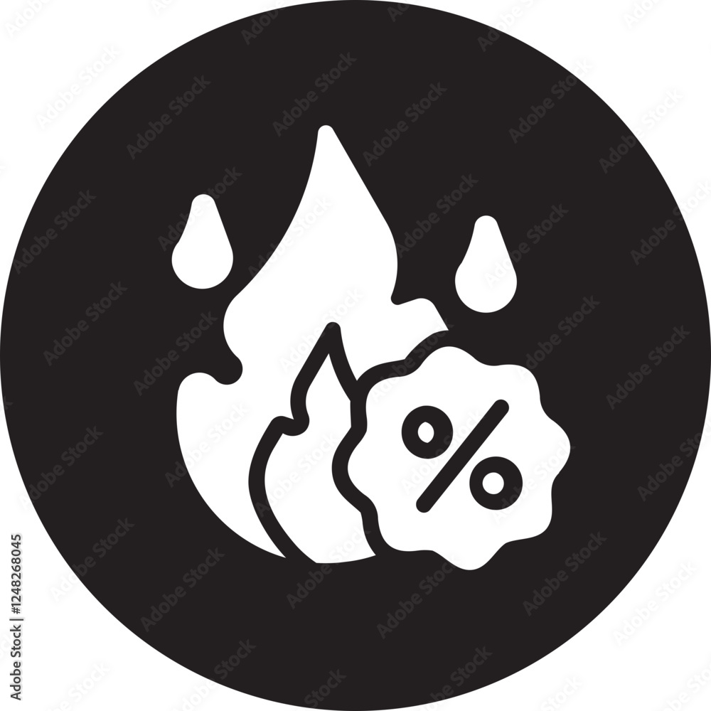 Fototapeta premium hot sale glyph icon