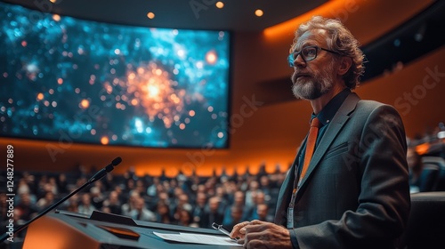 Keynote Speaker at a Conference on Space Exploration