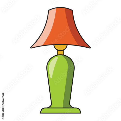 Night Lamp Illustration