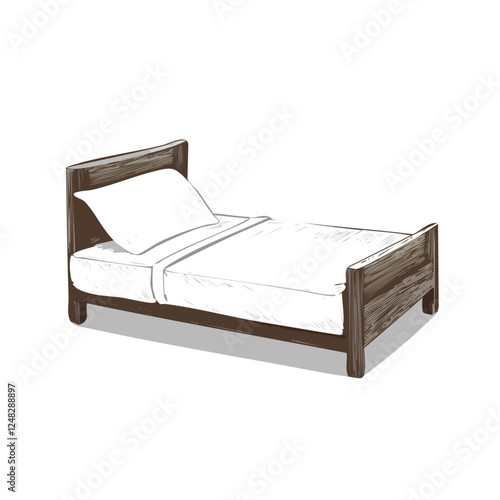 Bed Bedroom Household Item Furniture Decoration Appliance Interior Decor
