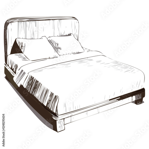 Bed Bedroom Household Item Furniture Decoration Appliance Interior Decor
