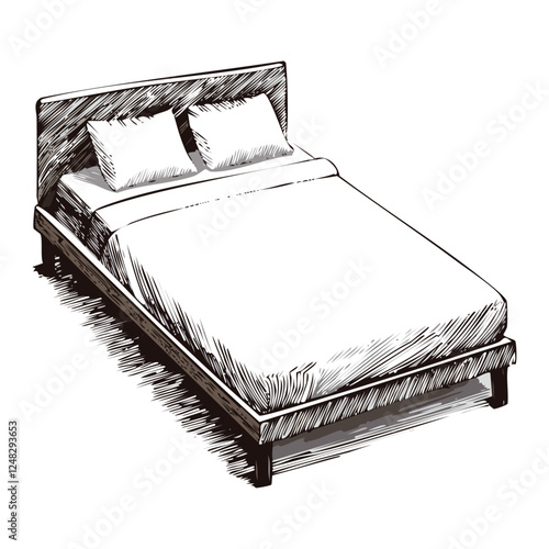 Bed Bedroom Household Item Furniture Decoration Appliance Interior Decor
