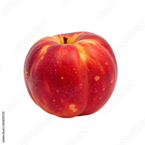 Wallpaper Mural Closeup of a single, ripe red apple isolated on a cutout background. Torontodigital.ca