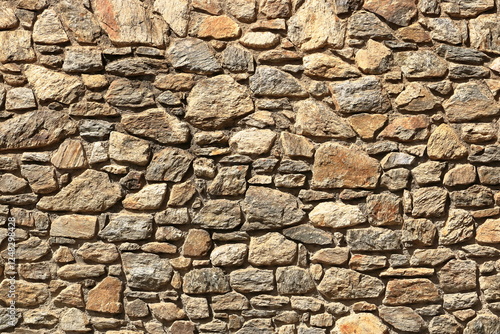 yellow beige sand color stone brick vertical wall