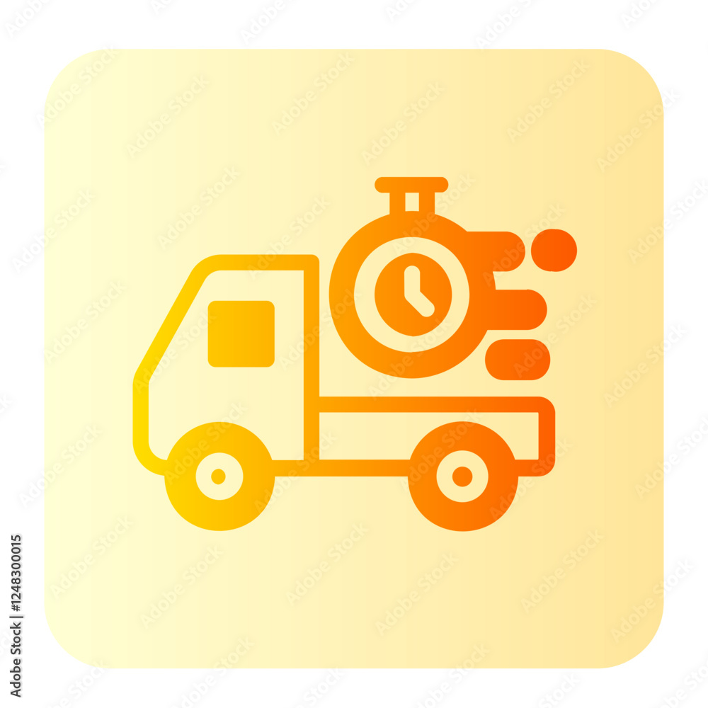 Fast Delivery gradient icon Fast Delivery gradient icon