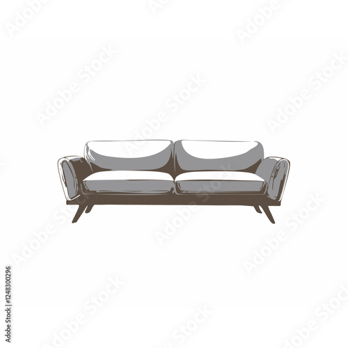 Sofa Couch Armchair Chair Household Item Furniture Decoration Appliance Interior Decor
