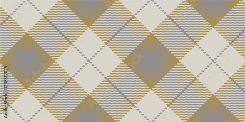 Vector checkered pattern or plaid pattern. Tartan, textured seamless twill for flannel shirts, duvet covers, other autumn winter textile mills. Vector Format