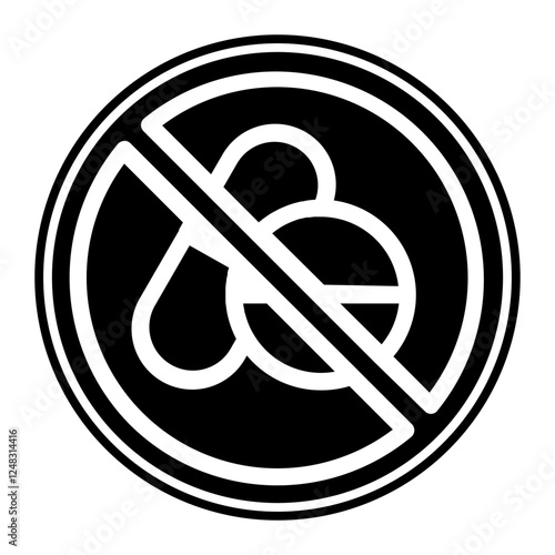 not pill hangover glyph icon