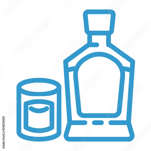 cocktail drink color icon
