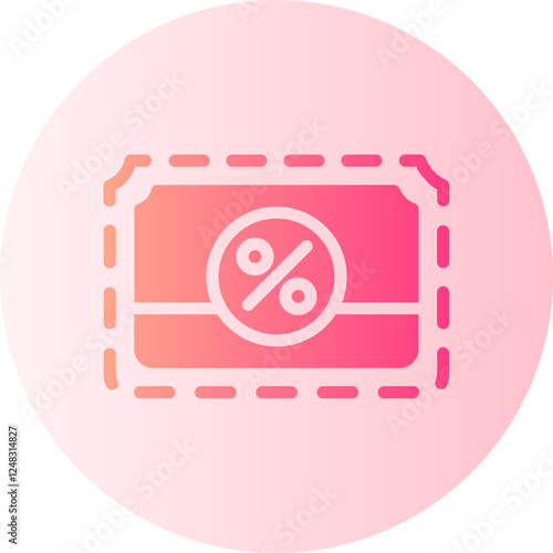 Coupon gradient icon