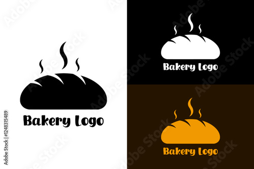 loaf of a bread, bakery logo, cake shop, food blogger, cupcake, cookie shop, coffee, tea, restaurant, cuisine, menu, fine dining, luxury dining, farmers market, organic food, vector, logo, silhouette