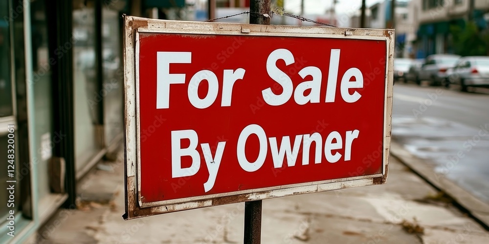 Home Financing Investment concept. Red sign displaying Home Financing Investment concept. Red sign displaying