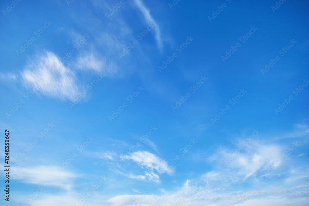 beautiful blue sky with soft white clouds for abstract background beautiful blue sky with soft white clouds for abstract background