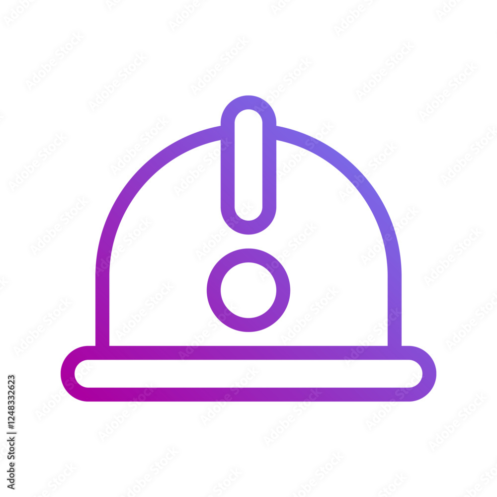 Hard Hat Symbol for Industrial Safety Purpose Hard Hat Symbol for Industrial Safety Purpose