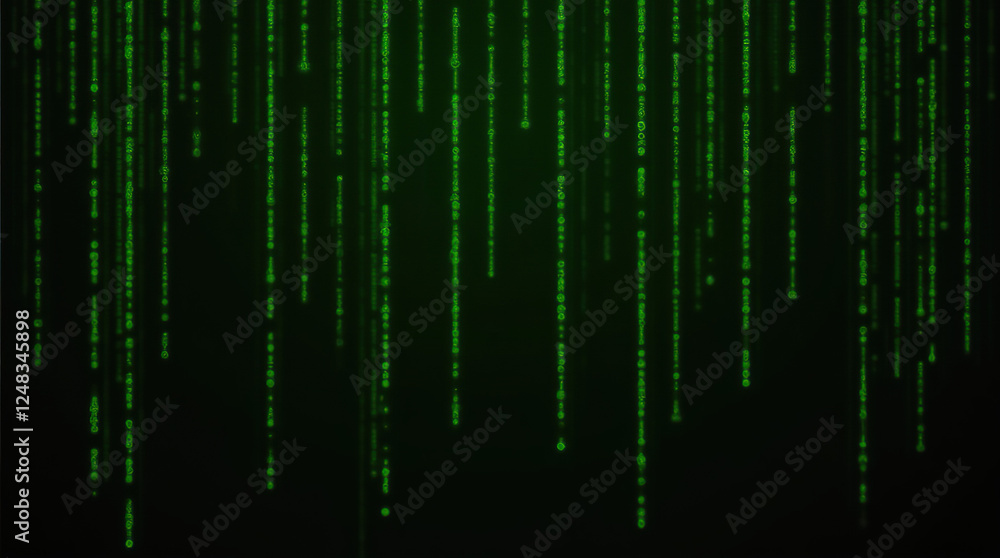 green binary code green binary code