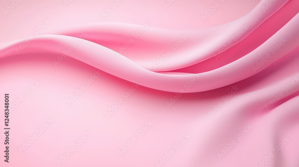 Soft pink silk fabric background with smooth texture and pastel pink color for design and decoration purposes Soft pink silk fabric background with smooth texture and pastel pink color for design and decoration purposes