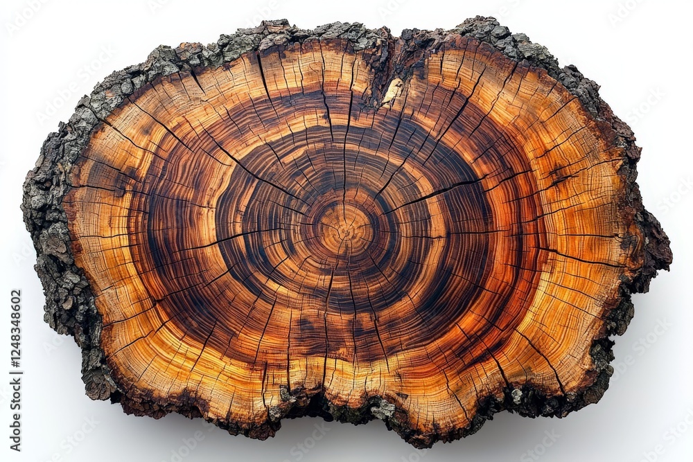 tree cross section growth ring tree cross section growth ring