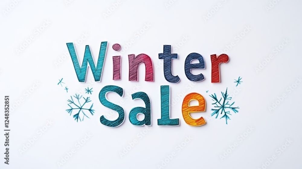 Winter Sale Poster Winter Sale Poster