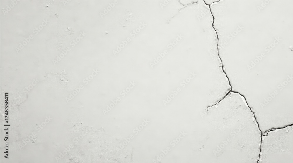 Fototapeta premium Rough Cracked Pale Gray Limestone Texture