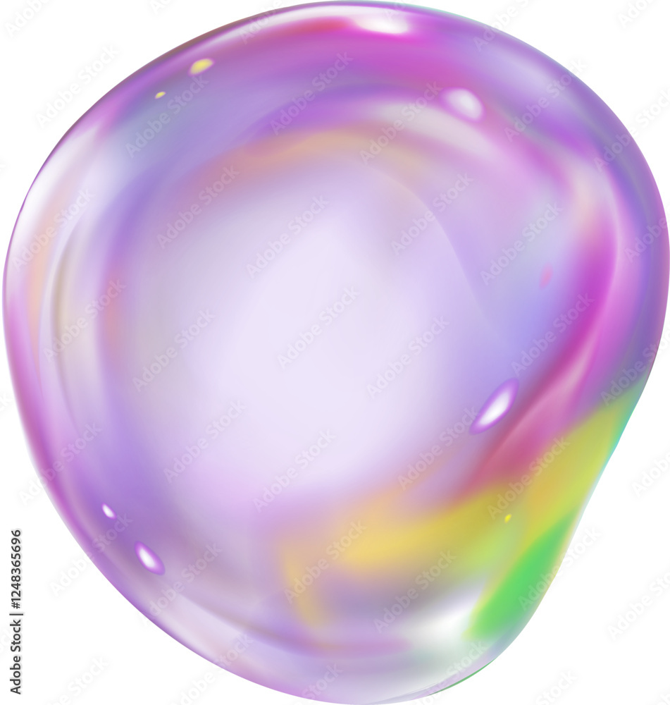Obraz premium Iridescent Bubble