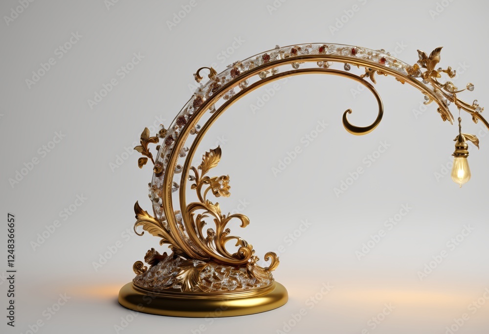 A nice decorative lamp detail A nice decorative lamp detail