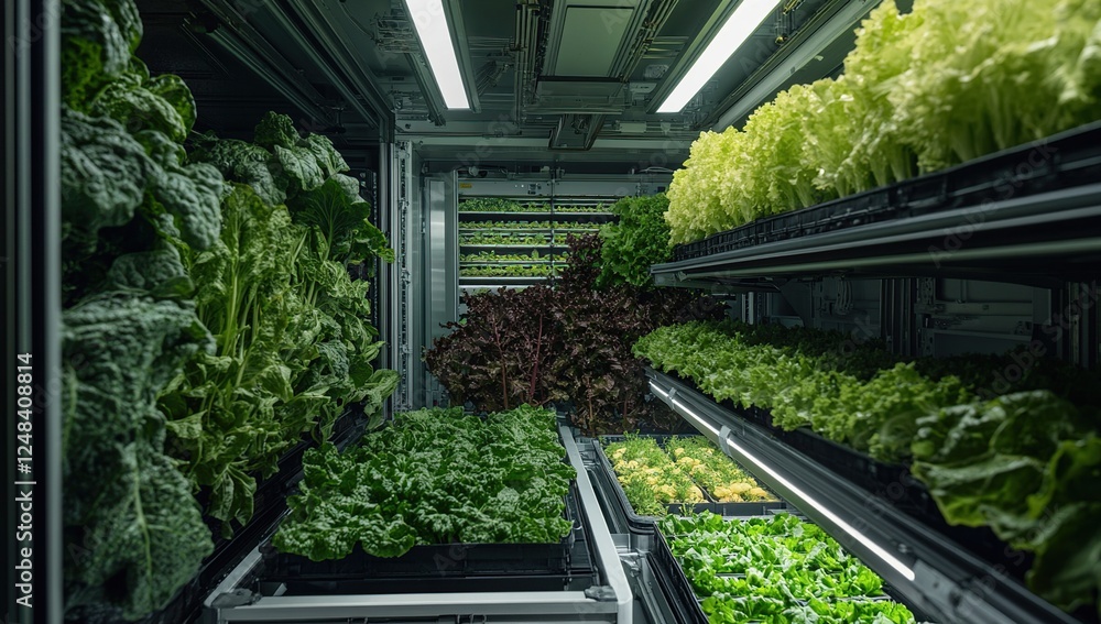 Indoor Vertical Farming: Growing Leafy Greens and Herbs Efficiently in Controlled Environments