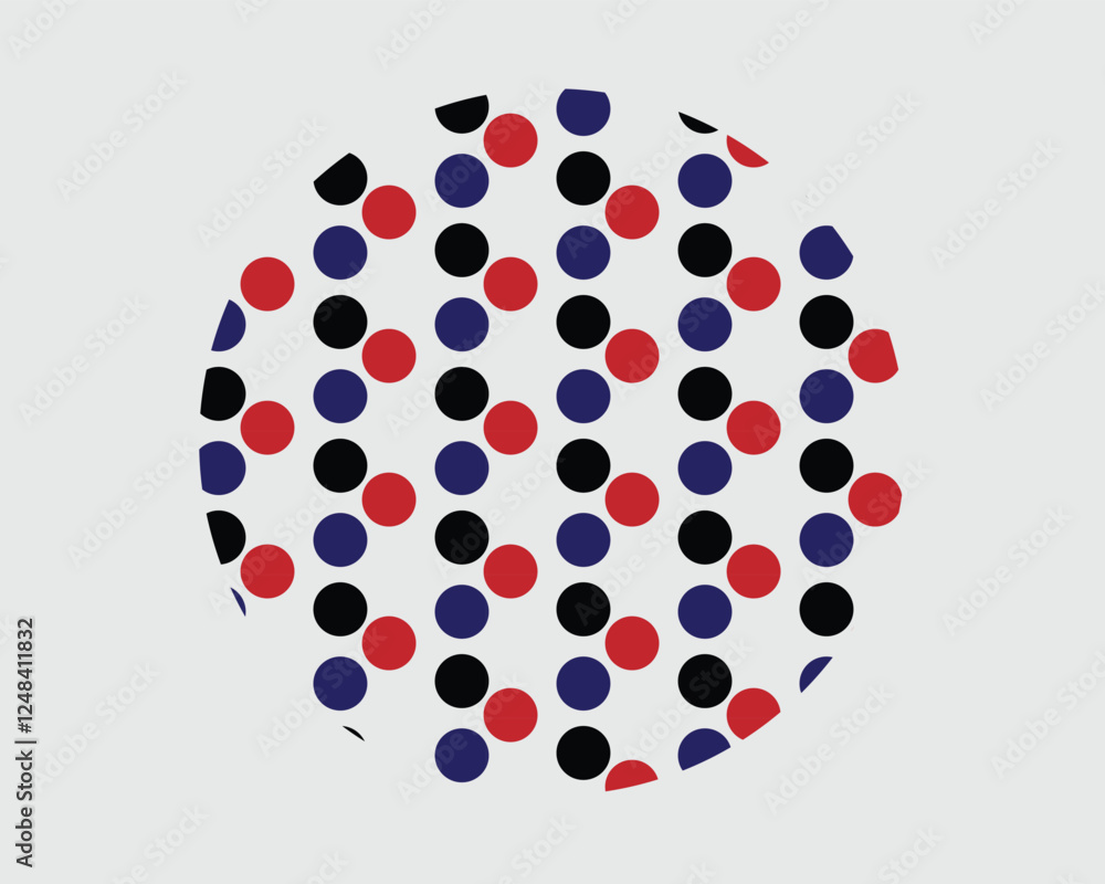 Polka dots pattern design for social media templates Polka dots pattern design for social media templates