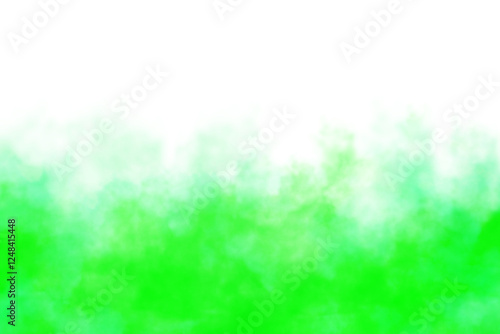 Green fog, evoking nature, mysticism, or a toxic smoke effect. Fog Overlay Set – High-Quality Mist and Smoke Textures photo