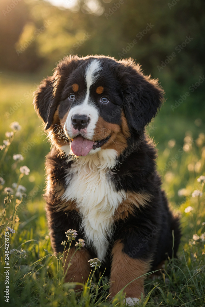 Adorable puppy enjoying a sunny day! Perfect for heartwarming pet content, greeting cards, and bringing joy to your projects Adorable puppy enjoying a sunny day! Perfect for heartwarming pet content, greeting cards, and bringing joy to your projects
