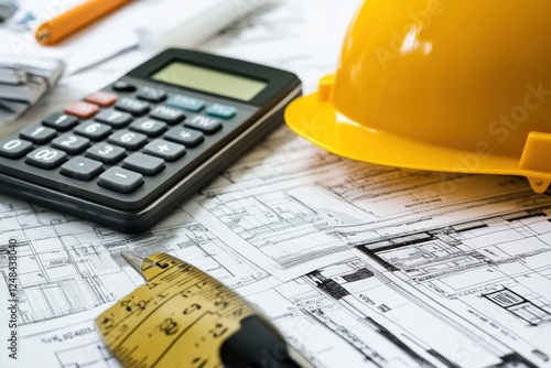 Contractors bill with labor details showcases project budgeting and planning. Generative AI