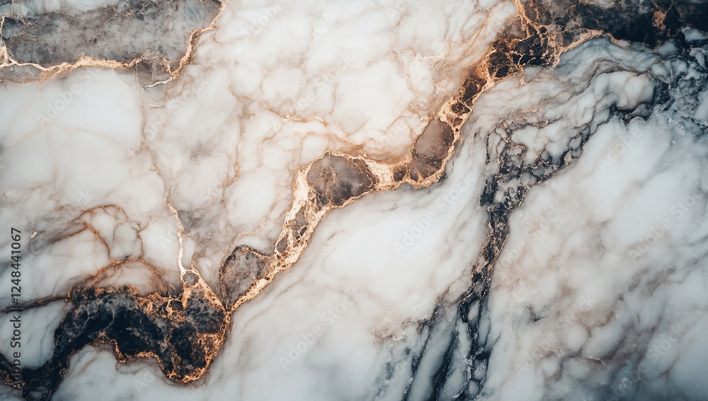 White marble texture with gold and gray veins. White marble texture with gold and gray veins.