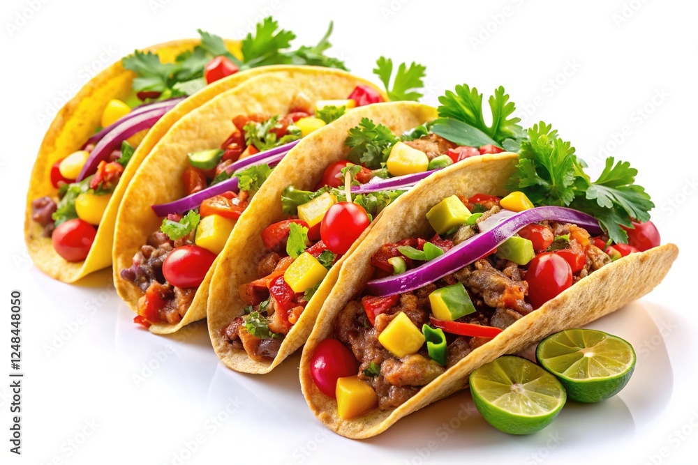 Appetizing Mexican Tacos Appetizing Mexican Tacos