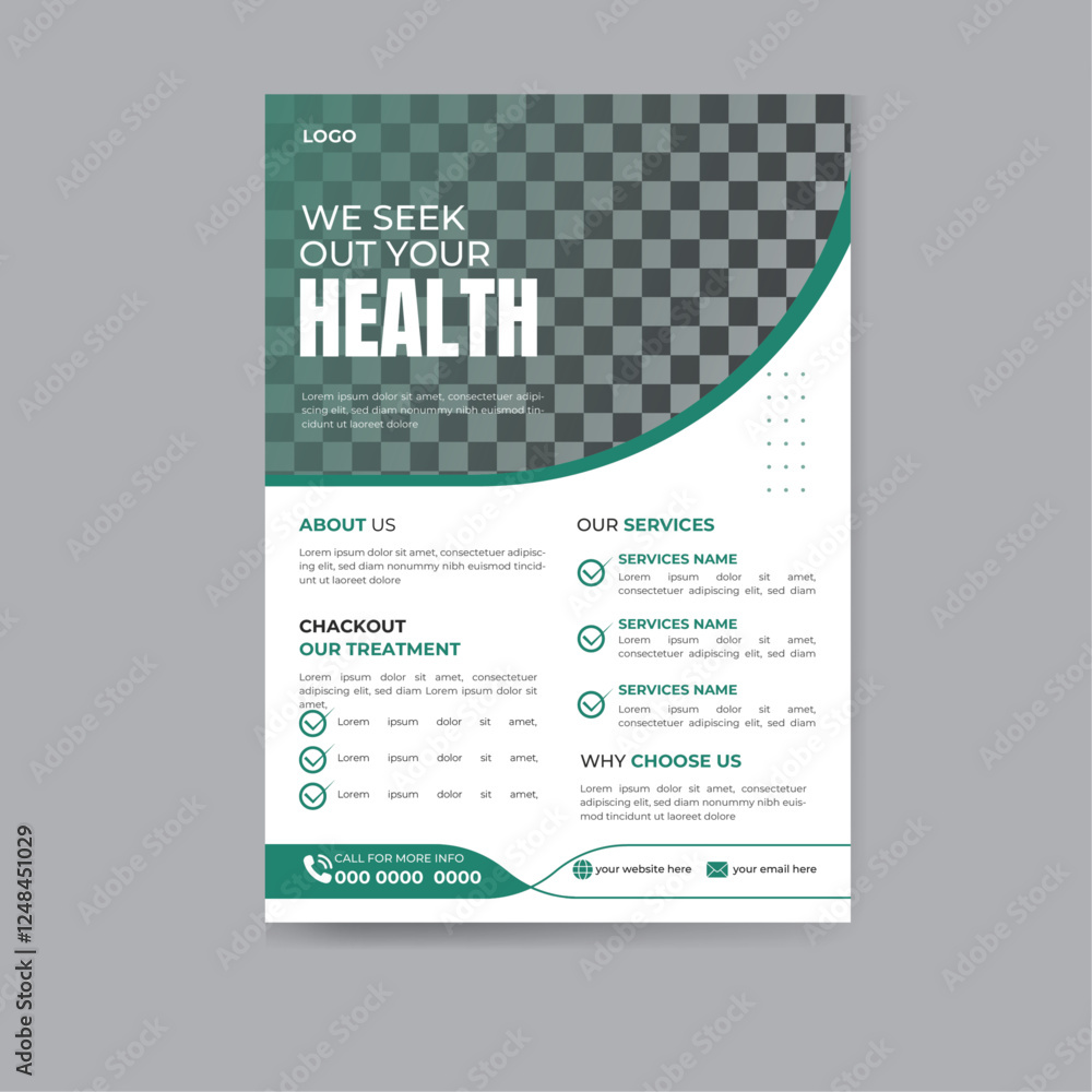 Obraz premium MORDEN MADICAL FLYER