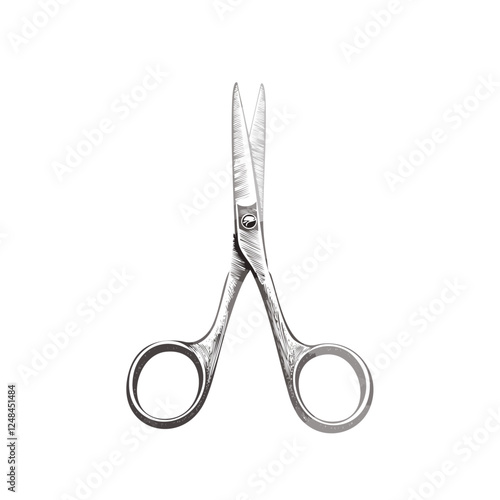 Scissors Sketch Cut Tool Stationery School Knowledge Education Academy Learn Study Learning
