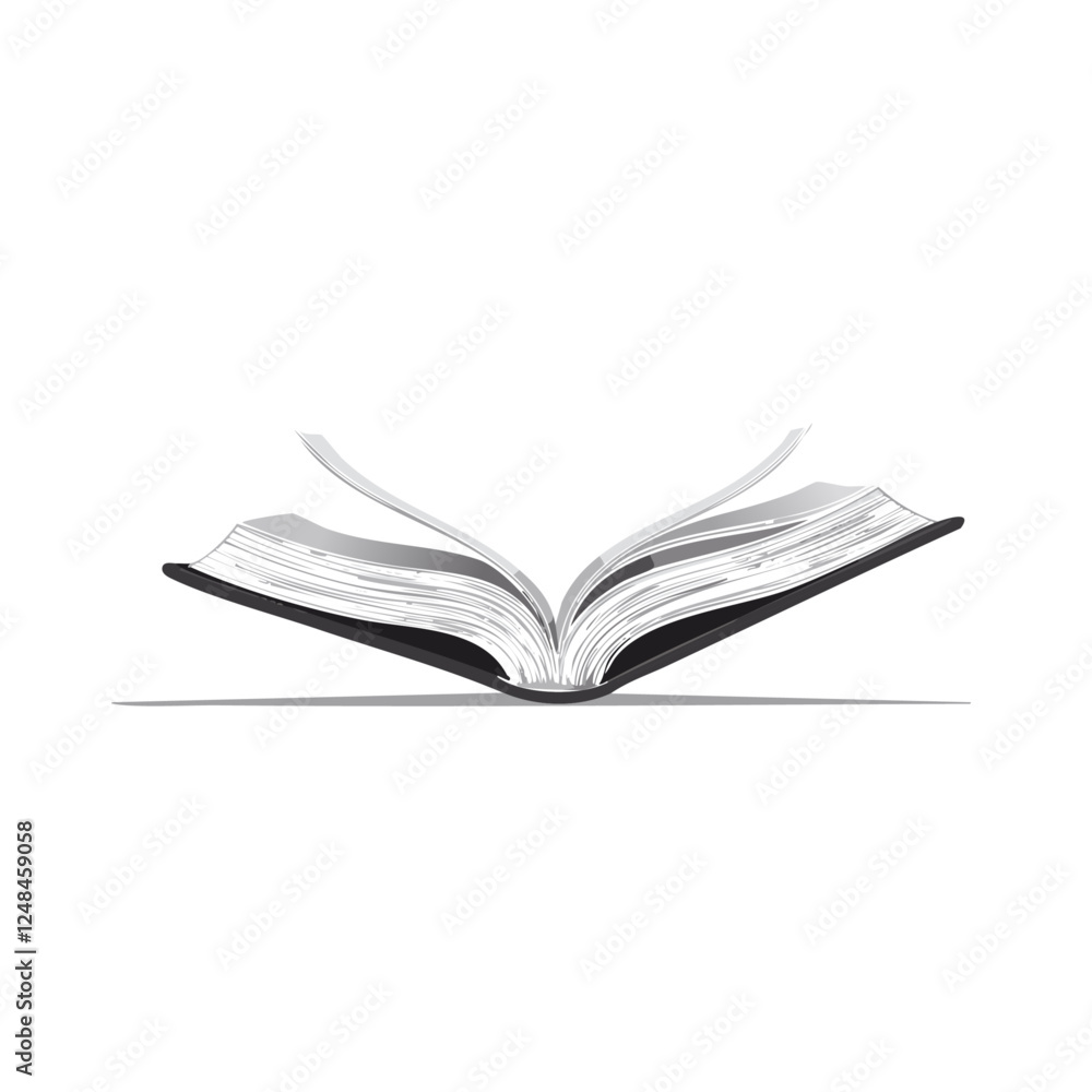 Obraz premium Book Sketch School Knowledge Education Academy Learn Study Learning