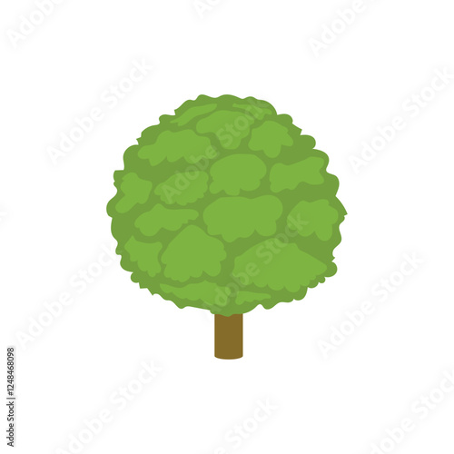 leaf tree vector illustration symbol