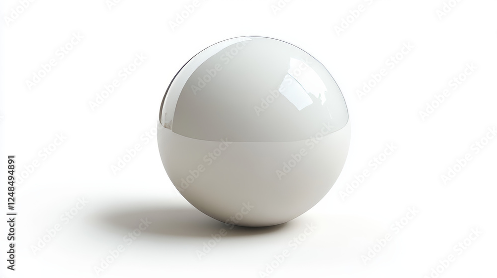 abstract white ball sphere visualization background 3d render illustration abstract white ball sphere visualization background 3d render illustration