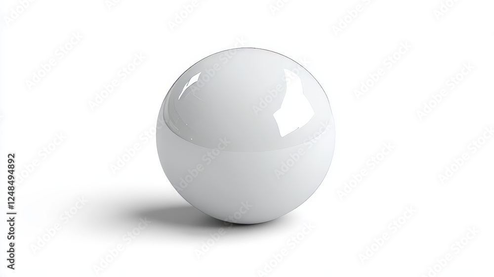 abstract white ball sphere visualization background 3d render illustration abstract white ball sphere visualization background 3d render illustration