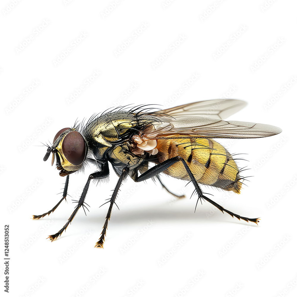 Close-up Photography of a Fly, Detailed View of Insect Anatomy, Wildlife Macro Shot, Nature Photography Close-up Photography of a Fly, Detailed View of Insect Anatomy, Wildlife Macro Shot, Nature Photography