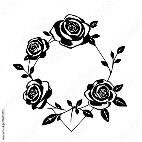 Stylized Floral Arrangement