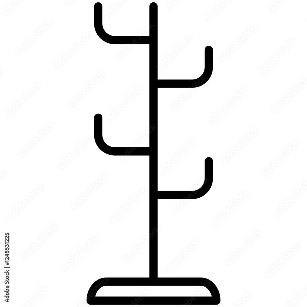 Rack Outline Icon Rack Outline Icon