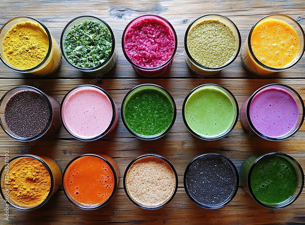 Vibrant Vegetable and Fruit Smoothies: A Colorful Guide to Healthy Blends for Wellness Vibrant Vegetable and Fruit Smoothies: A Colorful Guide to Healthy Blends for Wellness