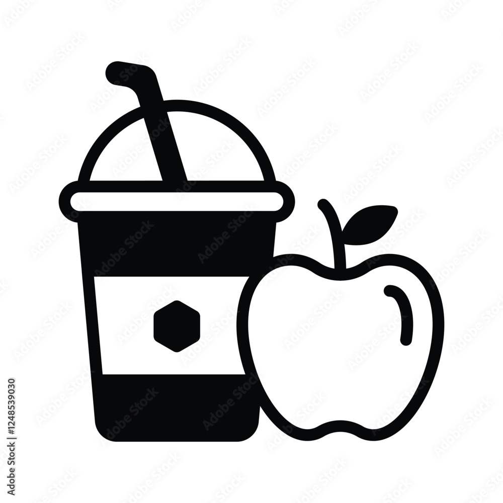 Get this amazing icon of smoothie in modern style Get this amazing icon of smoothie in modern style