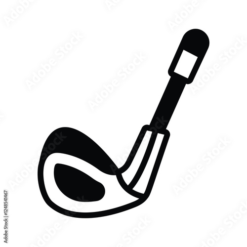 A golf club representing the sport and leisure activity of golf.